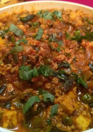 A picture of Paneer Bhurji.