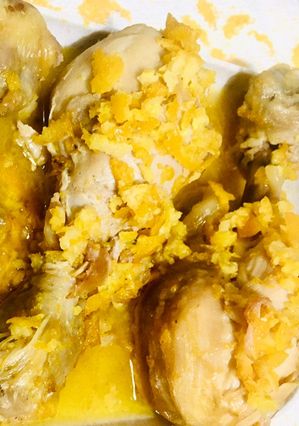 Una foto de 🍗PATAS🍗 DE 🍗POLLO 🍗 A LA 🍊#NARANJA🍊