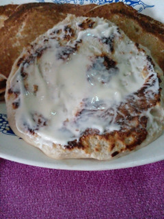 Una foto de Hot cakes de avena