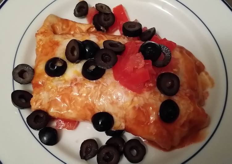 Easy Cheap Dinner Taisen&#39;s beef and bean enchiladas