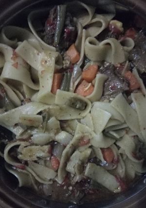 A picture of Egg noodles.