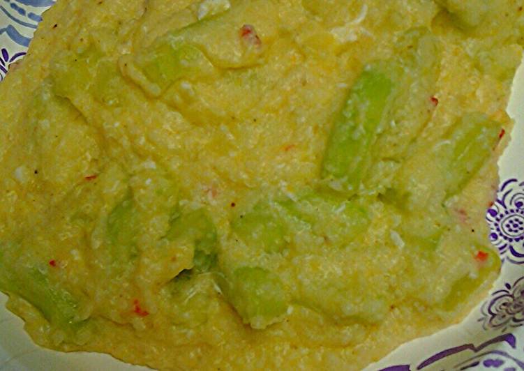 Easiest Way to Make Favorite Grits and vegetables