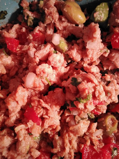 Una foto de Ceviche de soya