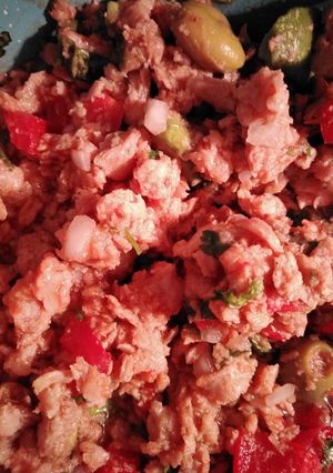 Una foto de Ceviche de soya