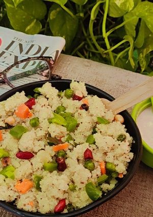 उपमा(upma recipe in hindi) रेसिपी मुख्य फोटो