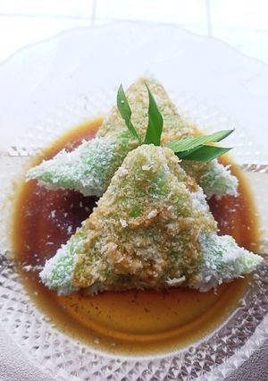 Foto resep Lupis ketan manis gurih