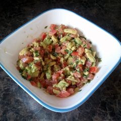 A picture of Pico de gallo.