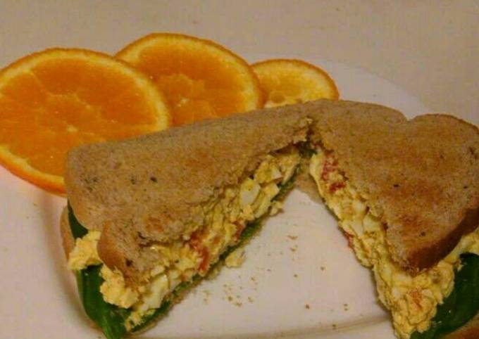 Recipe of Favorite Curry Egg Salad Sandwich