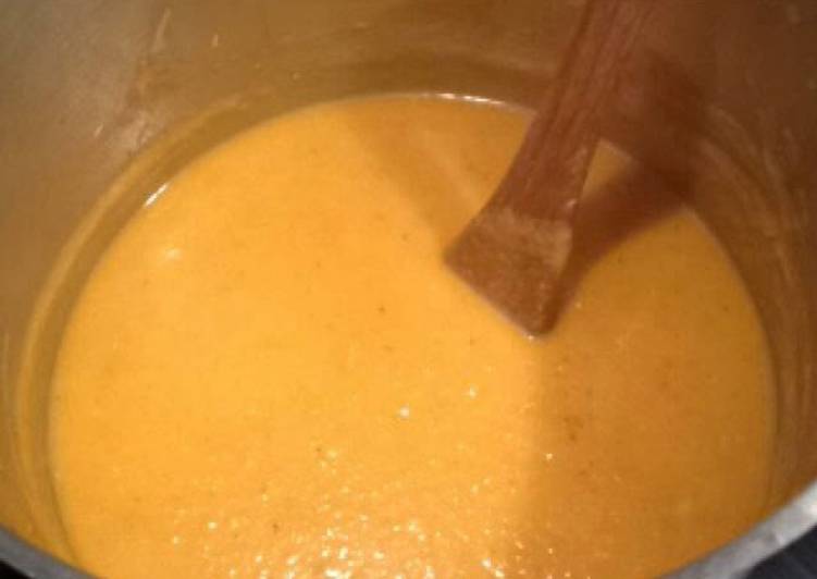 Recipe of Super Quick Pumpkin, Sweet Potato, Carrot, Ginger Soup