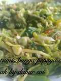 5 #Tumis bunga paya,cempokak