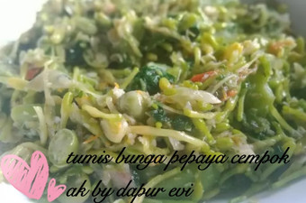 Resep 7 #Tumis bunga paya,cempokak Anti Gagal