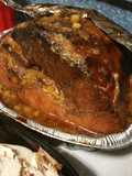 Southern style grilled ham