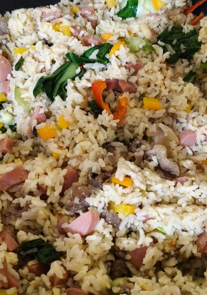 Foto resep Korean Beef Fried Rice