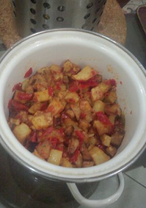 Foto resep Sambal goreng kentang pedas#BikinRamadhanBerkesan