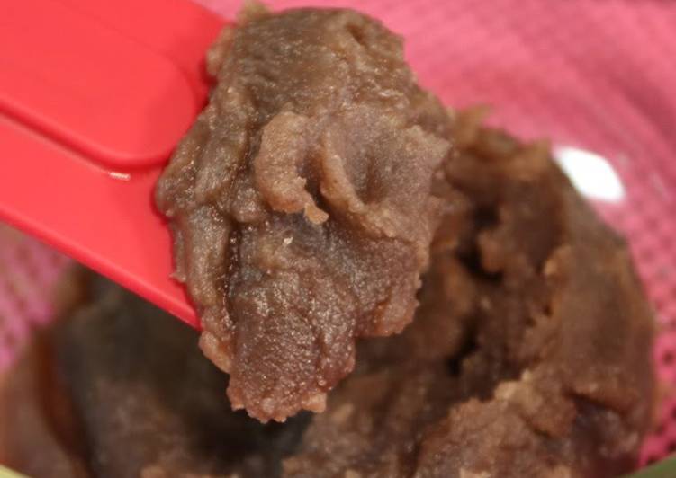 Step-by-Step Guide to Prepare Speedy Basic Koshi-An (Smooth Sweet Bean Paste)