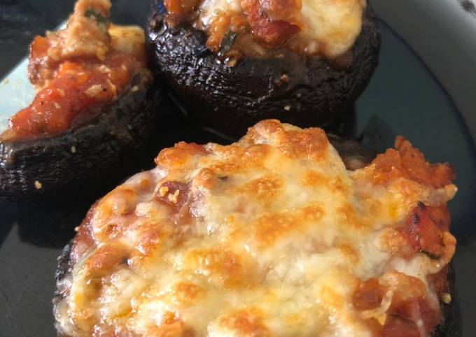 Recipe of Super Quick Homemade Portobello Pizza Bites