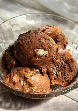 Una foto de 🍫🍨Helado de alfajor 🍫Re-Chocolatoso!🍨🍫