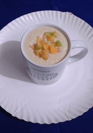 *முலாம் பழ மில்க் ஷேக்* செய்முறை முக்கிய புகைப்படம்