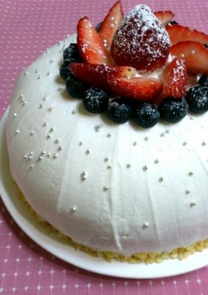 A picture of Double Mousse Dome Cake (Zuccotto Cake).
