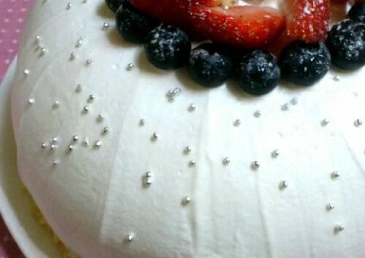 Recipe of Perfect Double Mousse Dome Cake (Zuccotto Cake)