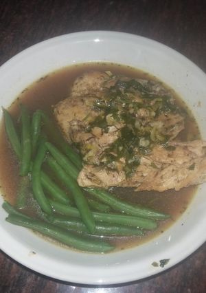 A picture of Chicken breast with Lemon Herb.