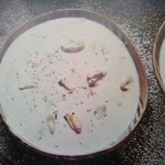 Una foto de Crema de mejillones