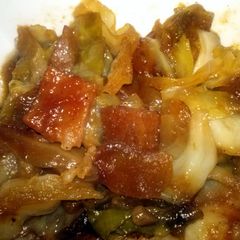 A picture of Michelle's yummy cabbage.