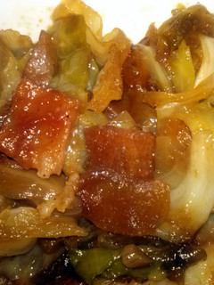 A picture of Michelle's yummy cabbage.