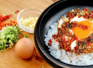 Foto resep Nasi Telur Ceplok