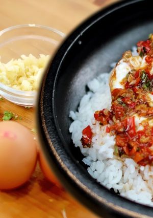 Foto resep Nasi Telur Ceplok