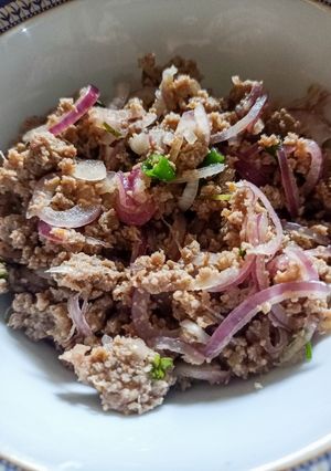 A picture of Kofta salad.