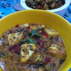 A picture of Paneer lajawab dhaba style.