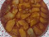 Tarta de manzana invertida