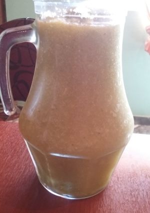 Una foto de Para este calor un riquísimo jugo verde saludable