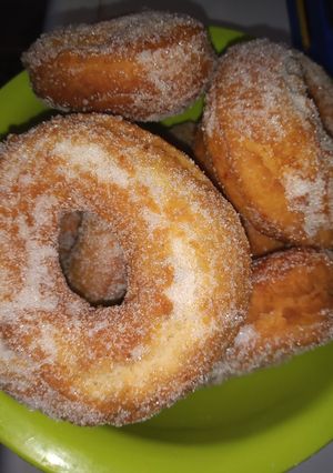 Una foto de Rosquitas o donas sin levadura