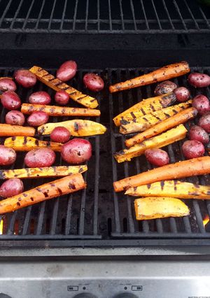 A picture of Amazing Grilled Vegetables.