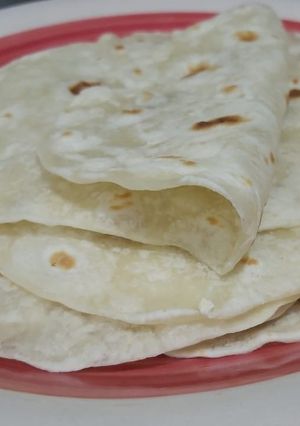 Una foto de Tortilla de trigo
