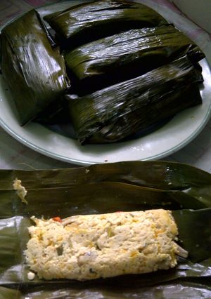 Foto resep Pepes tahu plus teri.