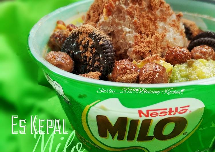 Cara Gampang Menyiapkan ES Kepal🥑 MILO👩‍🍳 yang Sempurna