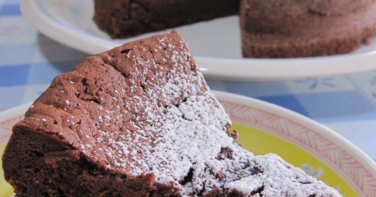 Oil Free Easy Rich Chocolate Gateau Recipe By Cookpad Japan Cookpad