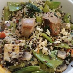 A picture of Quiona Sausage Fried Rice.