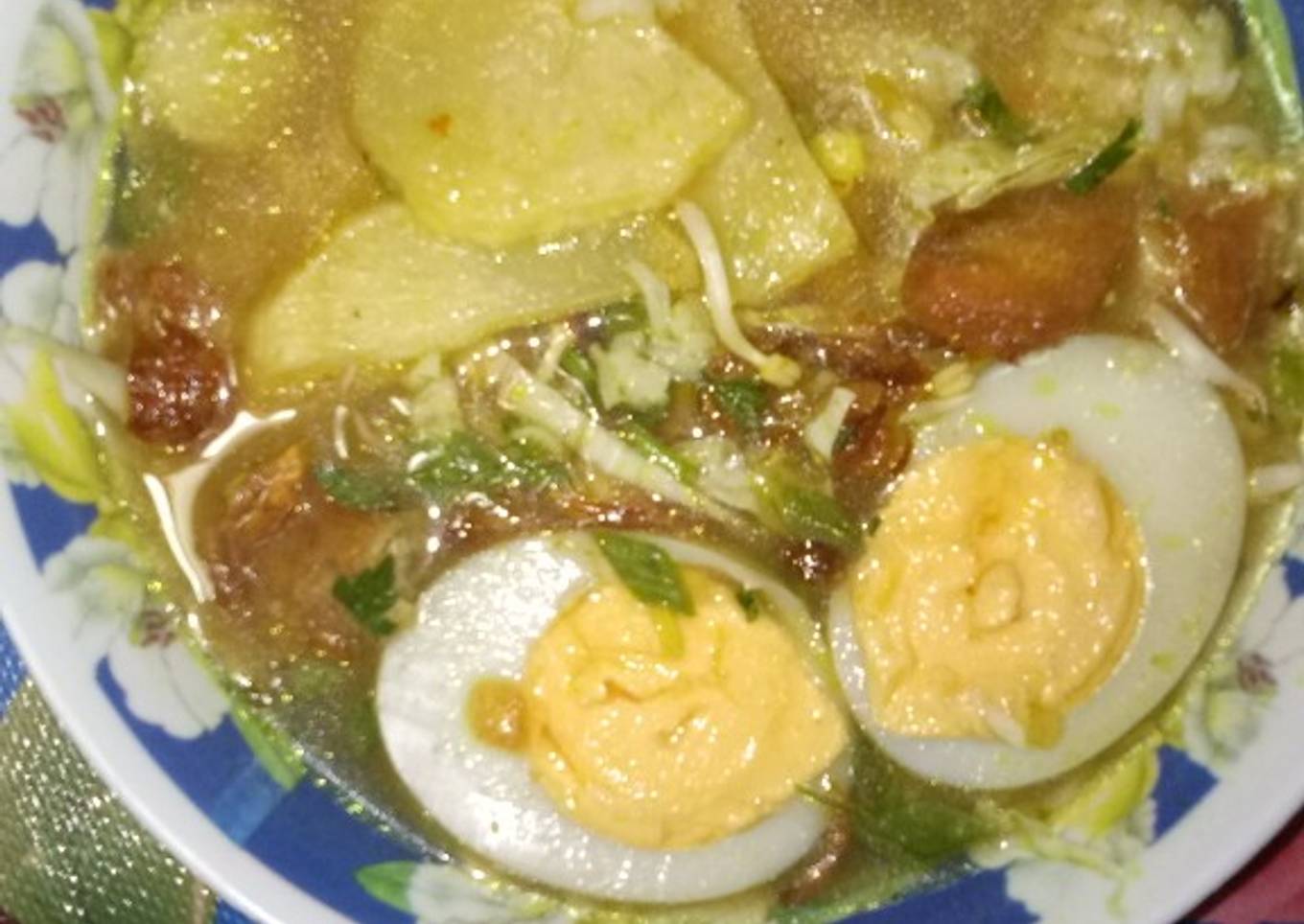 Soto Kudus ala rumahan