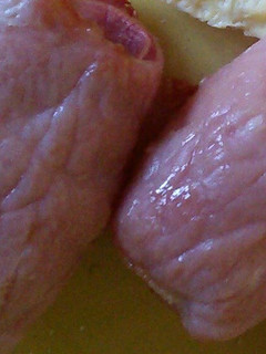 A picture of Smoked Salmon & Bacon Rolls.