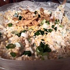 A picture of cowboy corn salsa.