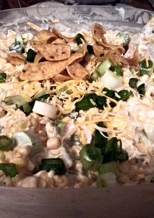 A picture of cowboy corn salsa.