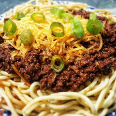 A picture of Cincinnati Chili.