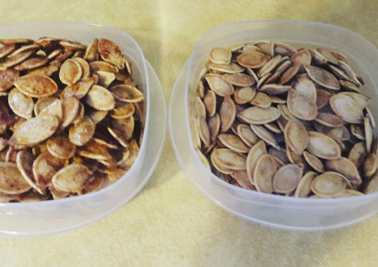 Recipe of Homemade Pumpkin Seeds