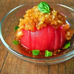 A picture of Simple Whole-Tomato Salad!.