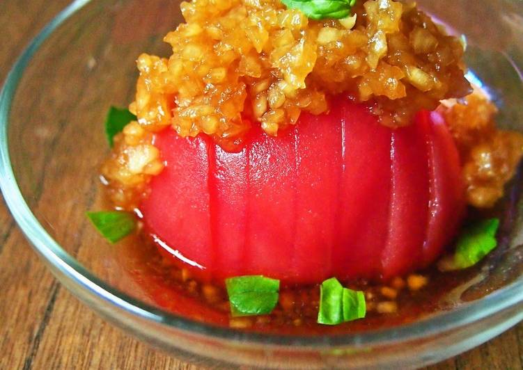 Simple Whole-Tomato Salad!
