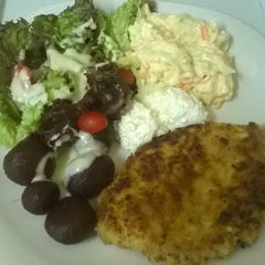 A picture of Chicken escalopes.